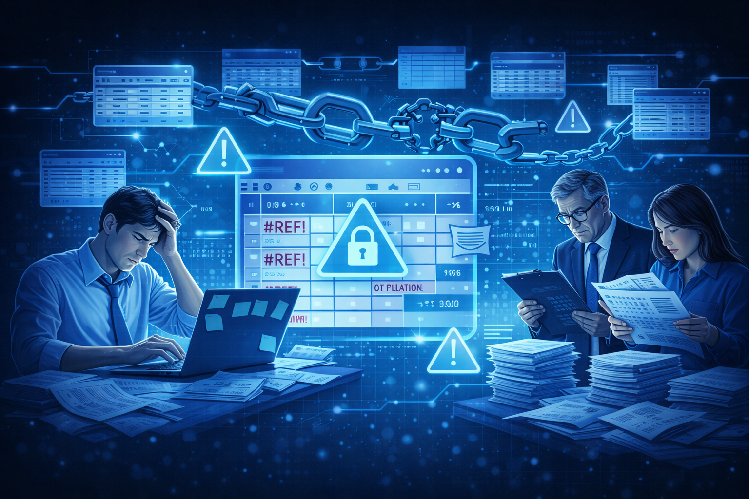 O maior erro das empresas: depender de planilhas